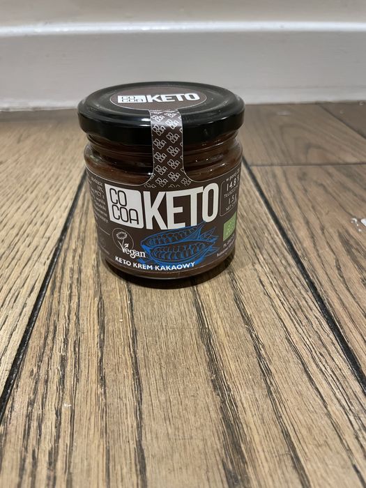 Keto krem kakaowy