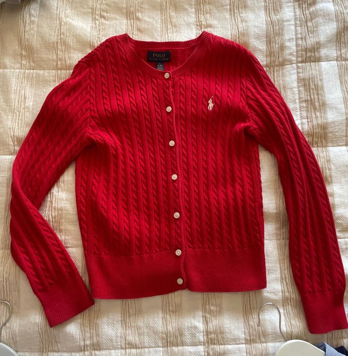 Casaco malha Ralph Lauren menina 8-10A