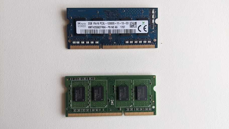 Memória RAM 4GB (2x2GB-1600)