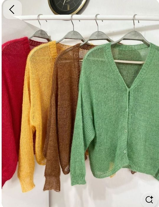 Шикарний кардиган, кофта шерсть/ангора Per Una, мохеровий кардиган