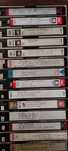 22 CASSETTES DE VIDEO GRAVADAS COM BONS FILMES. TUDO NOVO. VEJAM