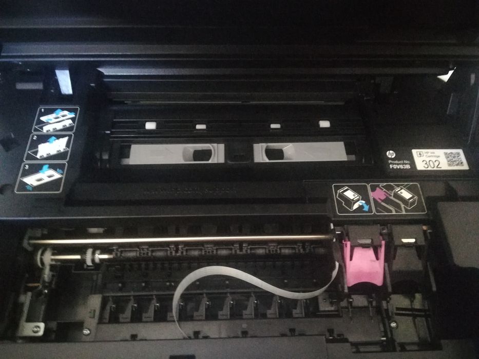 Impressora hp. limpeza