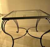 Mesa de ferro vintage