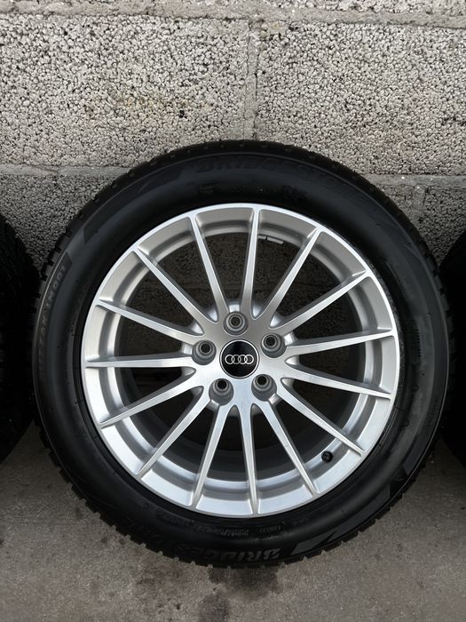 Oryginalne Alufelgi R17 5x112 Audi A5 A4 B8 B9 Opony Zimowe 225/50/17