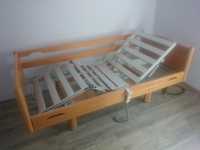 używane domowe łóżko rehabilitacyjne z nowym materacem