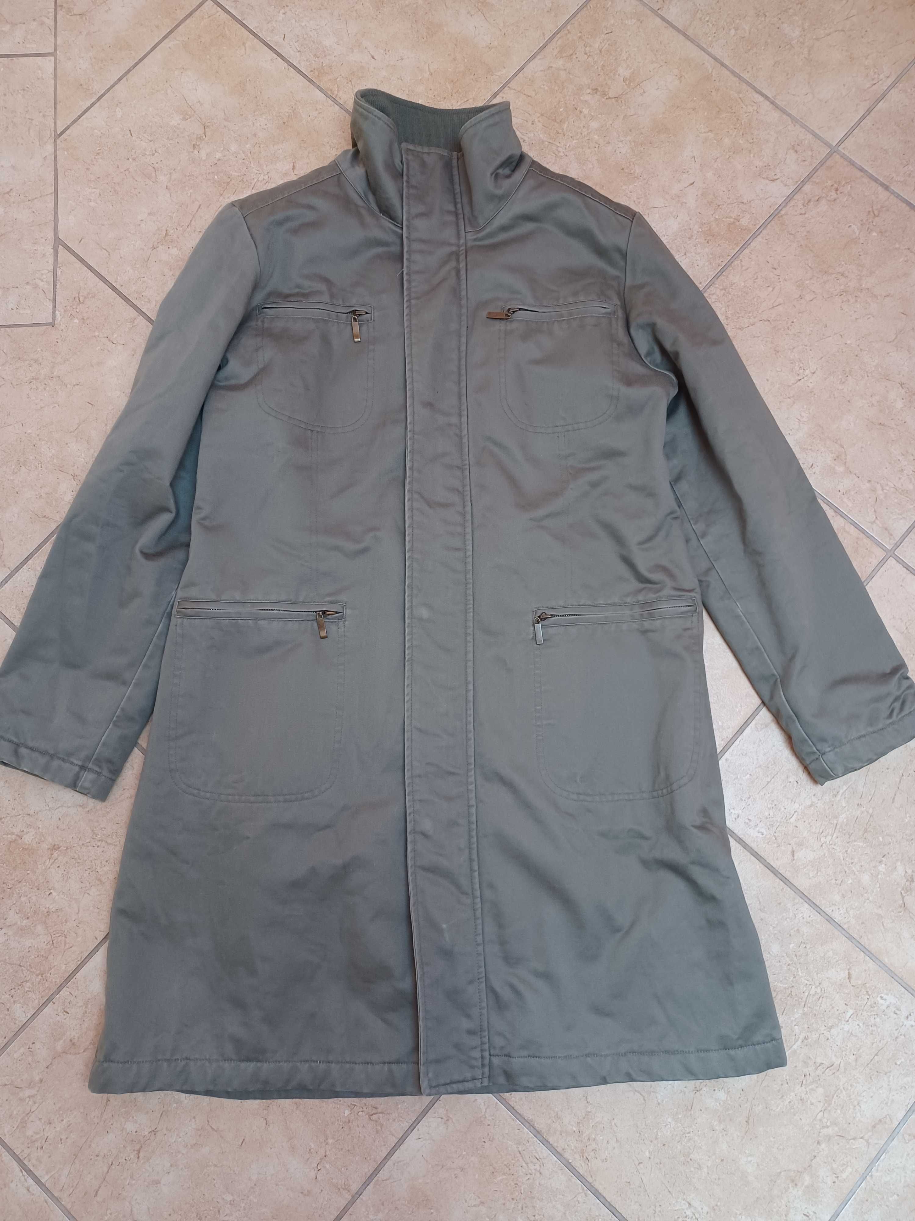 Kurtka damska dluga khaki New Look r. XL