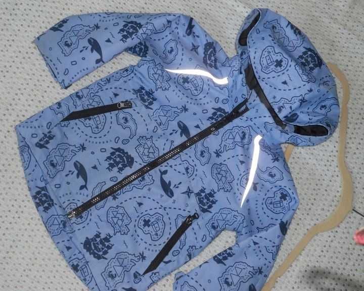 H&M Sport Kurtka kaptur odblaski 92 cm #73
