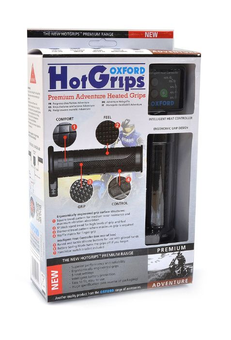 Podgrzewane manetki OXFORD Premium Adventure do motocykla