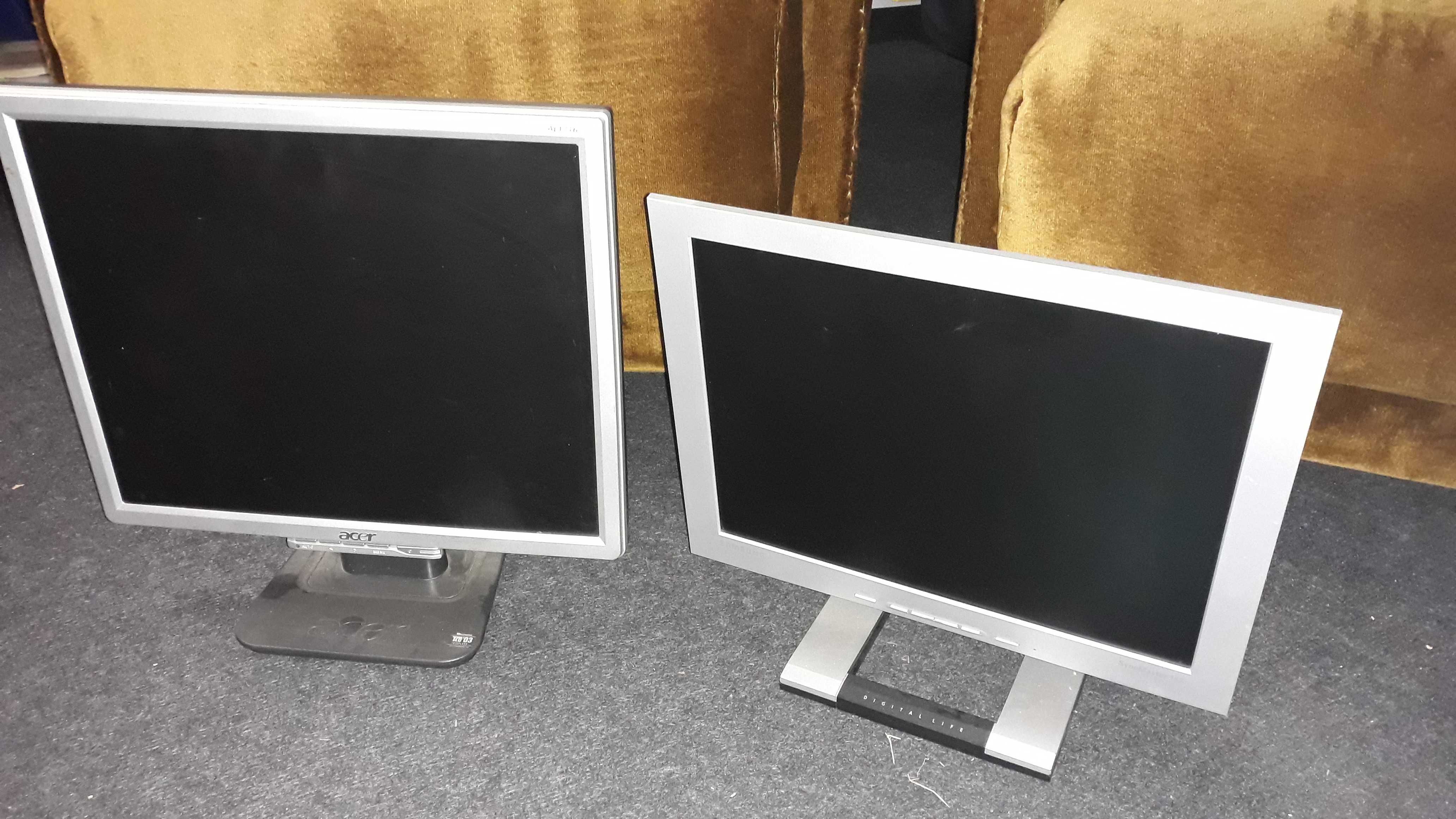 komputery dell używane monitory klawiatura