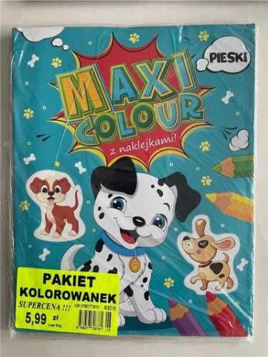 Pakiet Kolorowanek Maxi Colour - praca zbiorowa