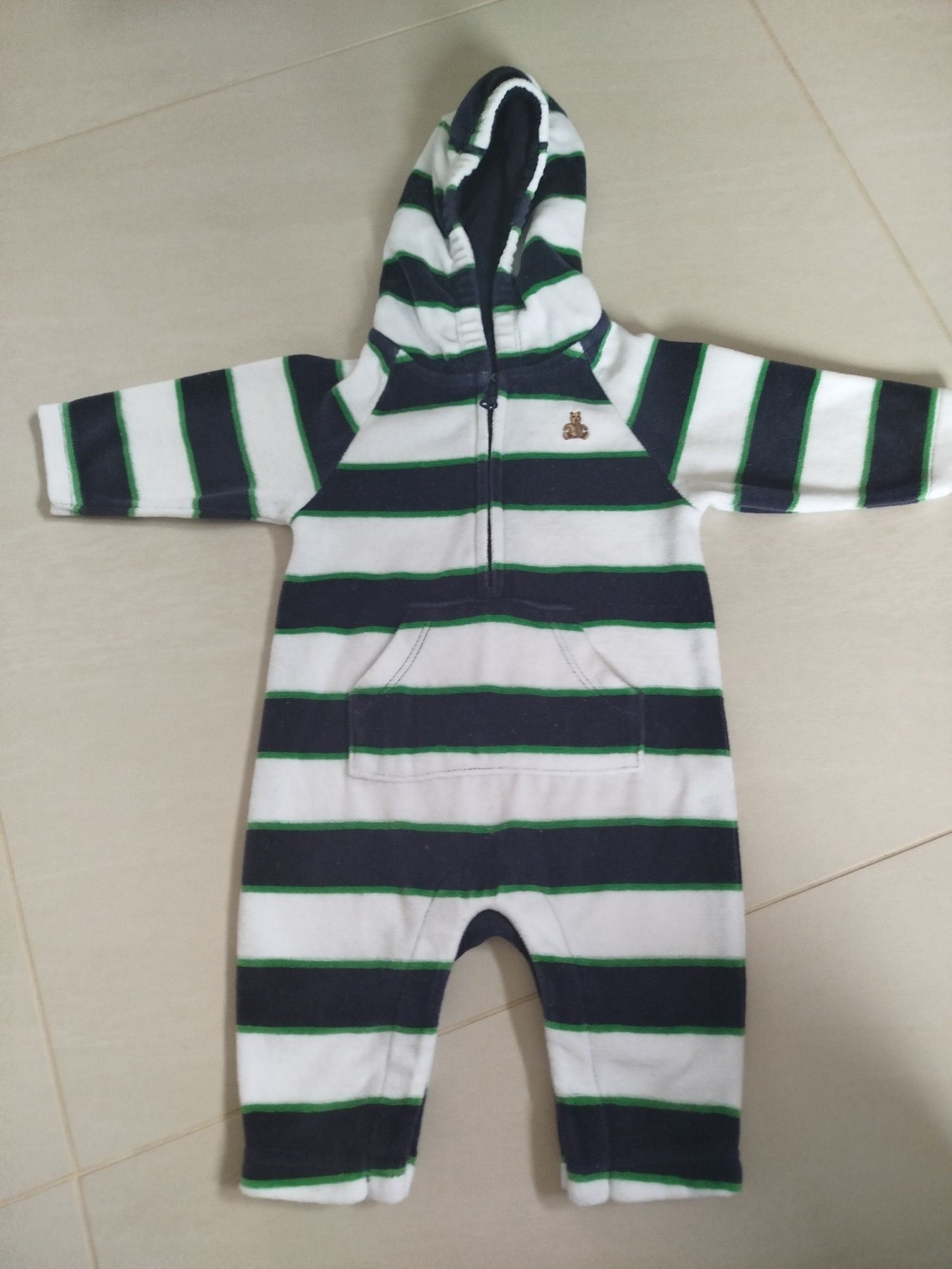 3 kombinezony 0-3 m-ce Gap, Primark i Lupilu