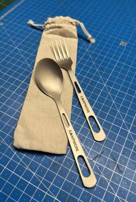 Посуда титанова ложки вилки чашки чайник посуд