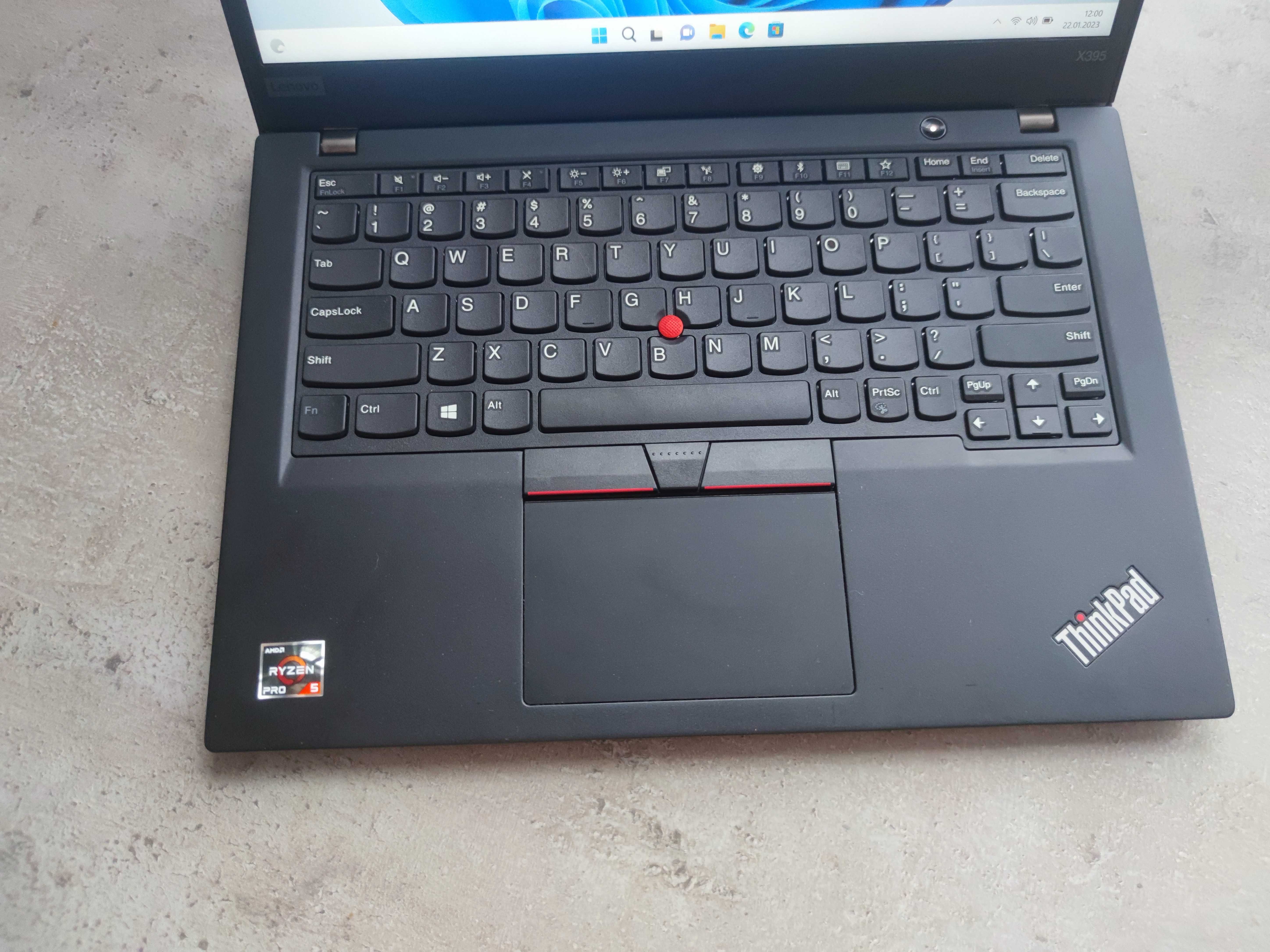 Laptop Lenovo X395 Ryzen 5 Pro 8GB 512 GB SSD NVMe W11