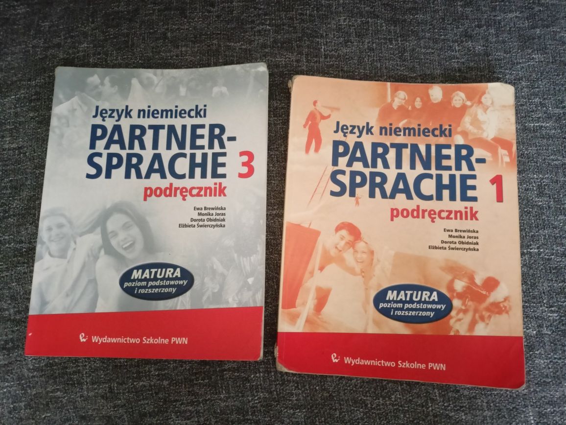 Książka, podręcznik Partner Sprache podręcznik WSP, język niemiecki