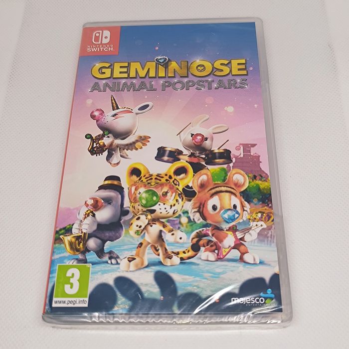 Geminose Animal Popstars Nintendo Switch Novo Selado