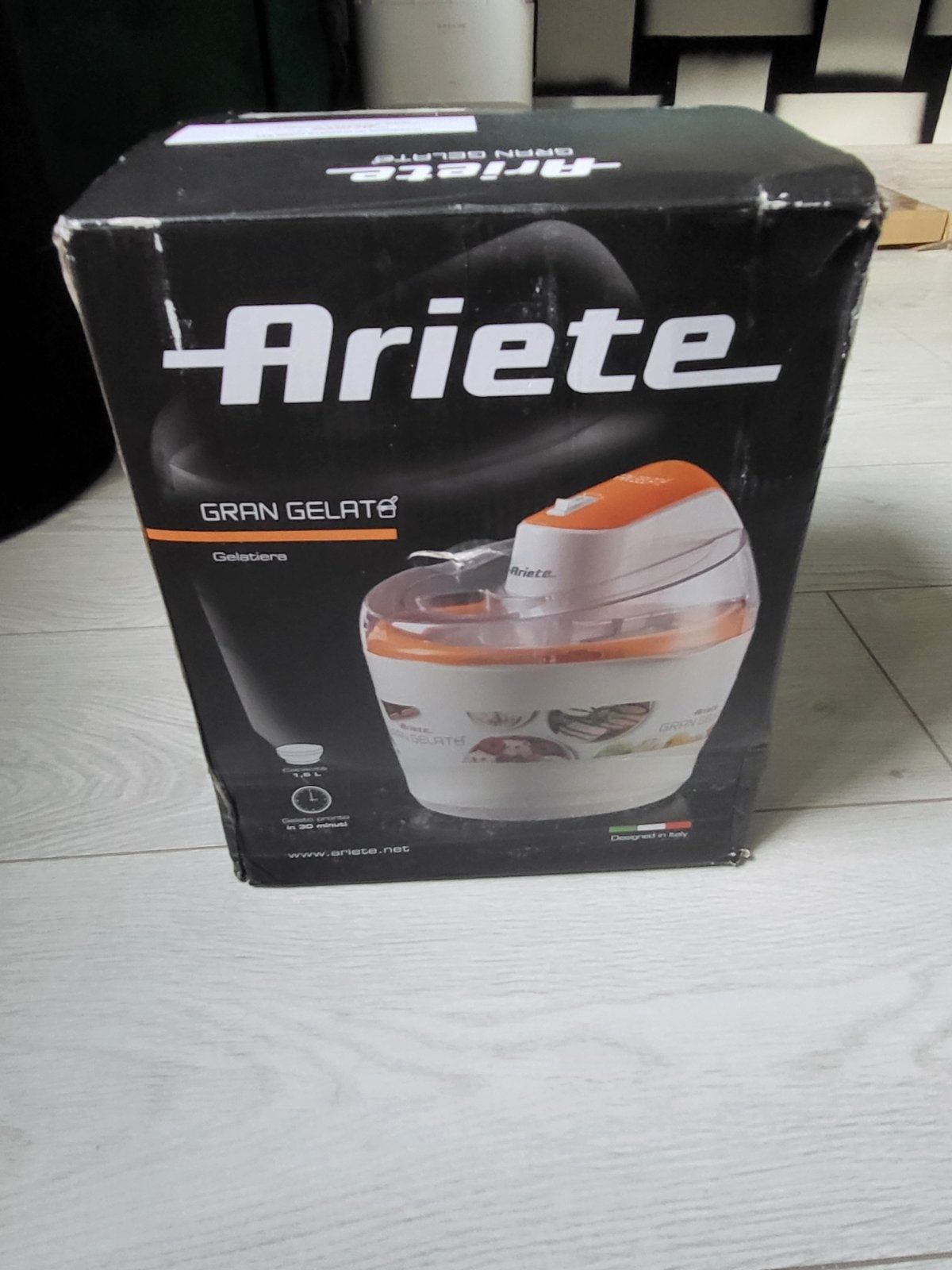 Морозивниця-Йогуртниця Ariete 642 Нова, в упаковці