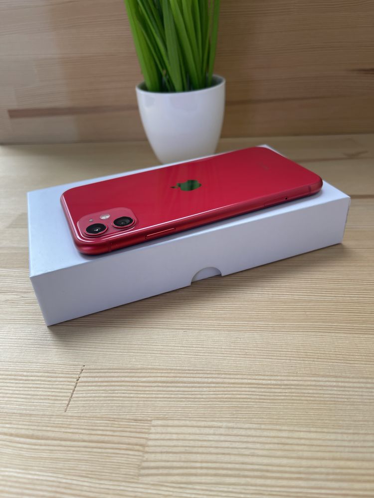 iPhone 11.256gb Neverlock (product red) 91% apple