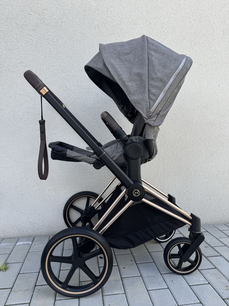 Cybex Priam 2.0 2w1 Manhattan Grey / Rose Gold