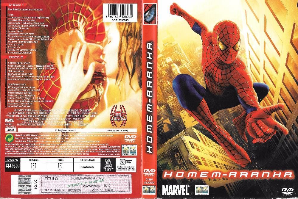 DVD Filme "Homem-Aranha"