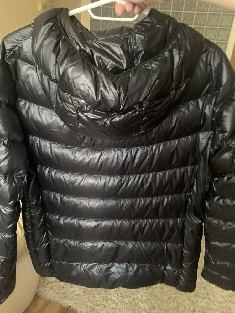 Ультратонкий пуховик Uniqlo, р. XL