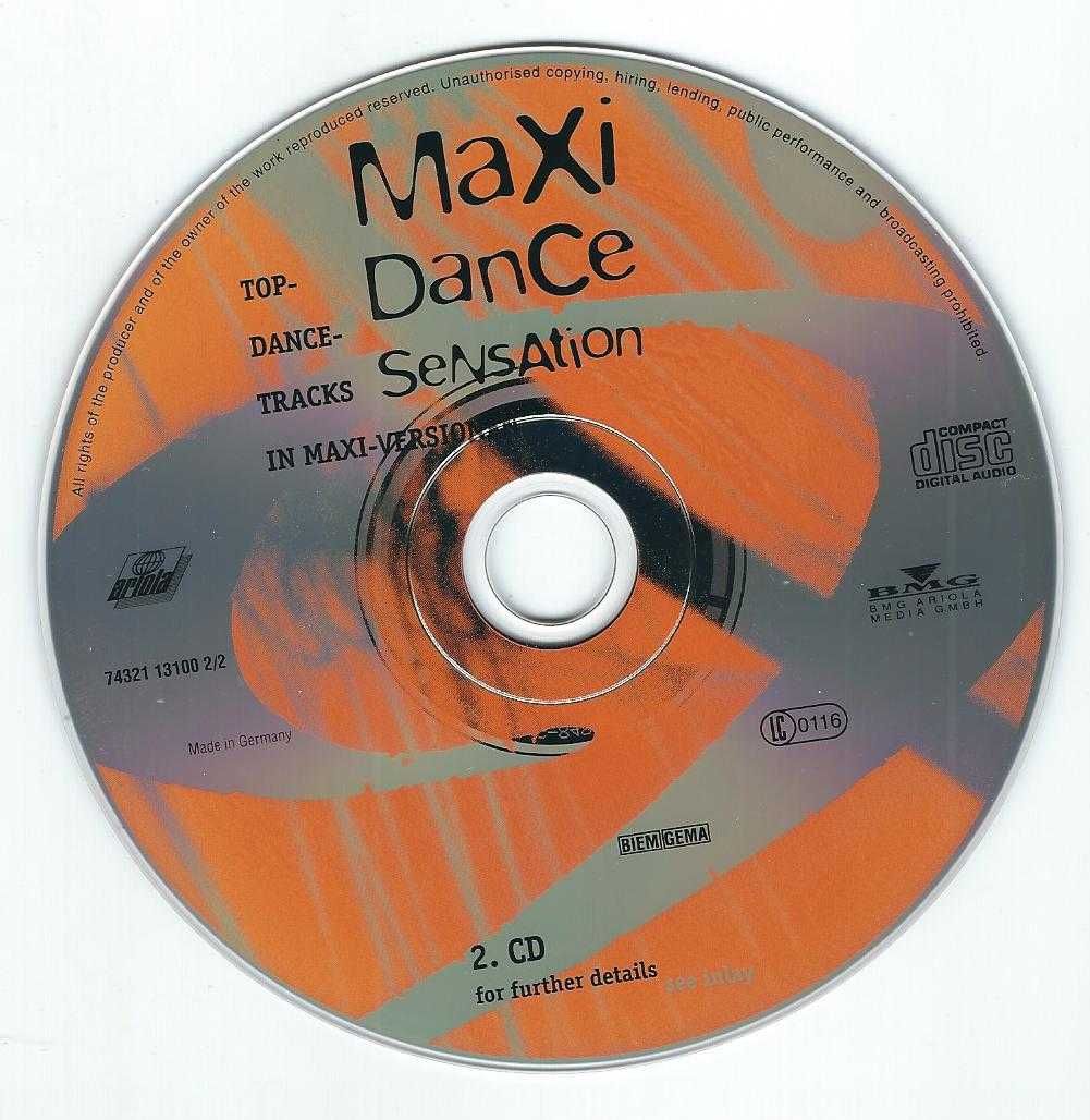 2 CD VA - Maxi Dance Sensation 9 (1993) (Ariola)