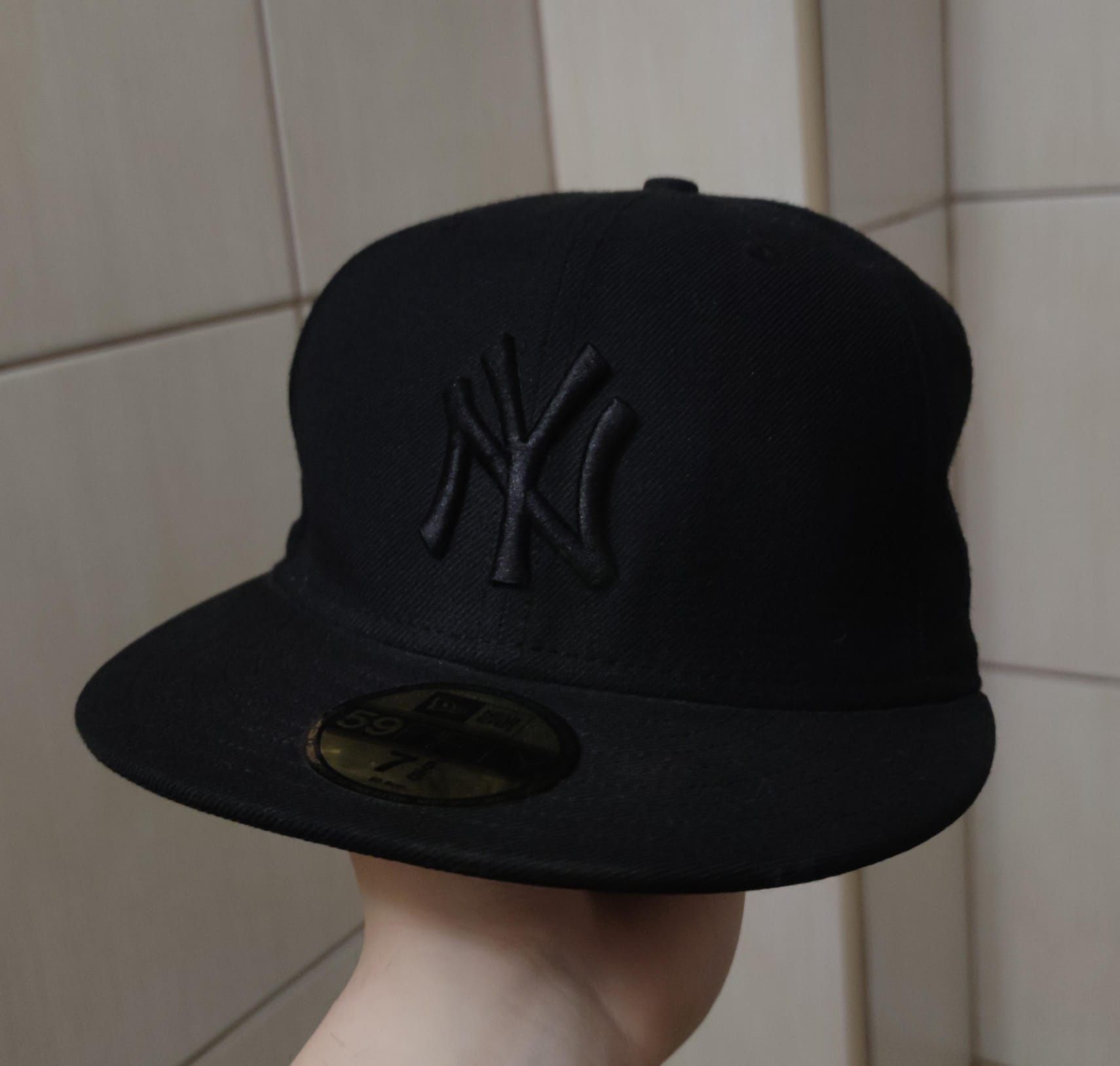 Czapka New Era czarna NY classic sport retro drip premium vintage eleg