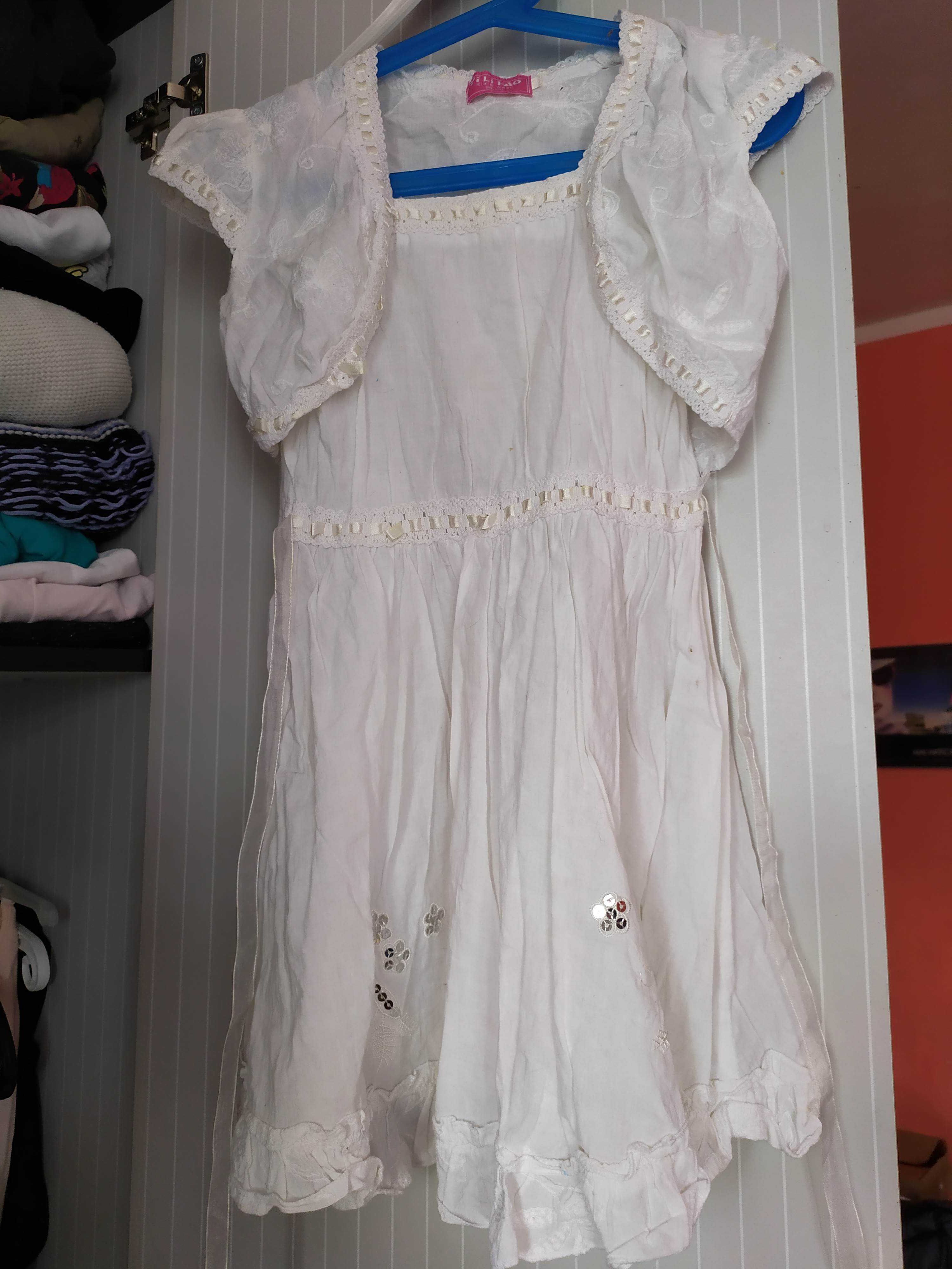 Sukienka z bolerkiem na 98/104 cm