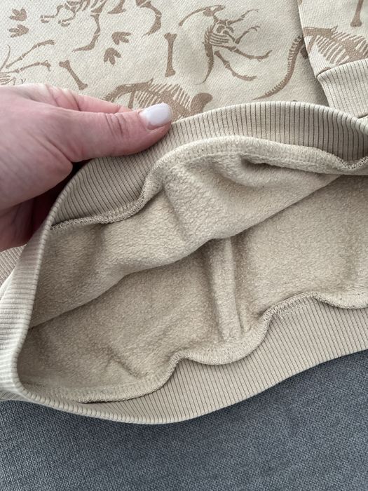 Кофточка бежева   на флісі 4-5 роки