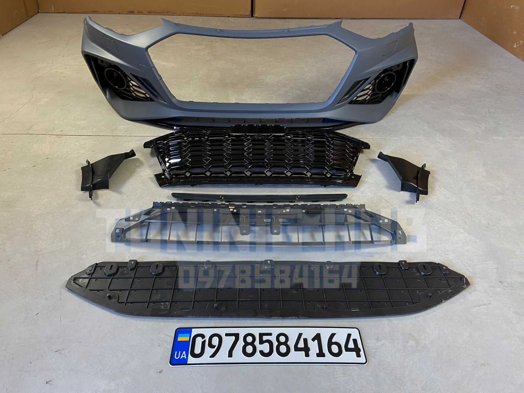 передній бампер Audi ауди a4 b8 b9 a6 c8 RS rs4 rs6 передний бампер