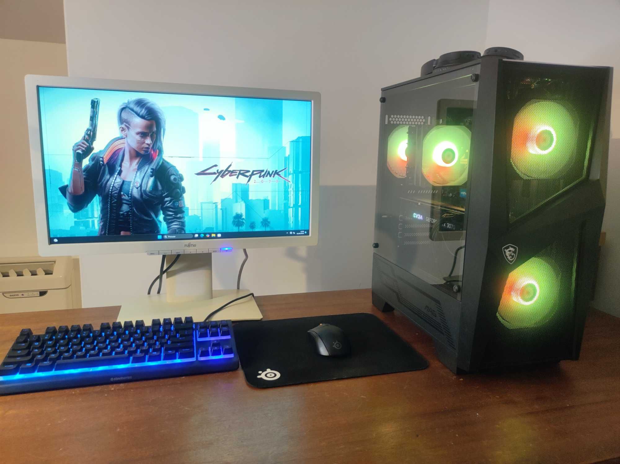 PC Gaming Ryzen 5500 4.2GHz / RTX 3070 / 32GB 3200 / RGB / 1TB NVMe