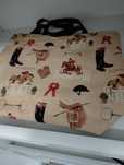 Torba vintage motyw konie