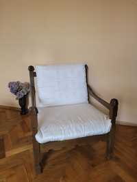 Fotel drewniany idealny jako prezeny dla BABCI lub DZIADZIA