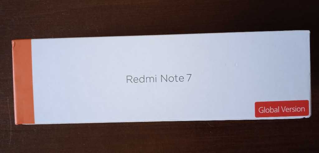 Pudełko do telefonu Redmi note 7
