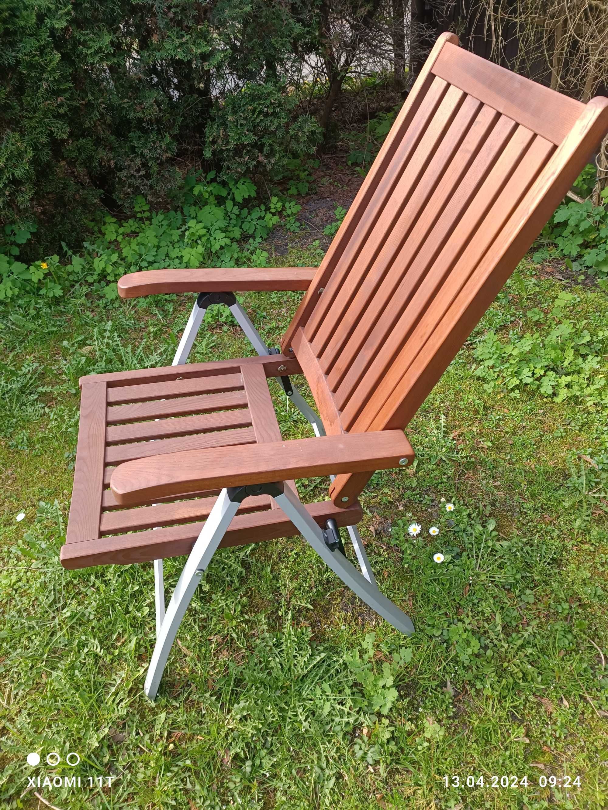 Krzesło ogrodowe składane