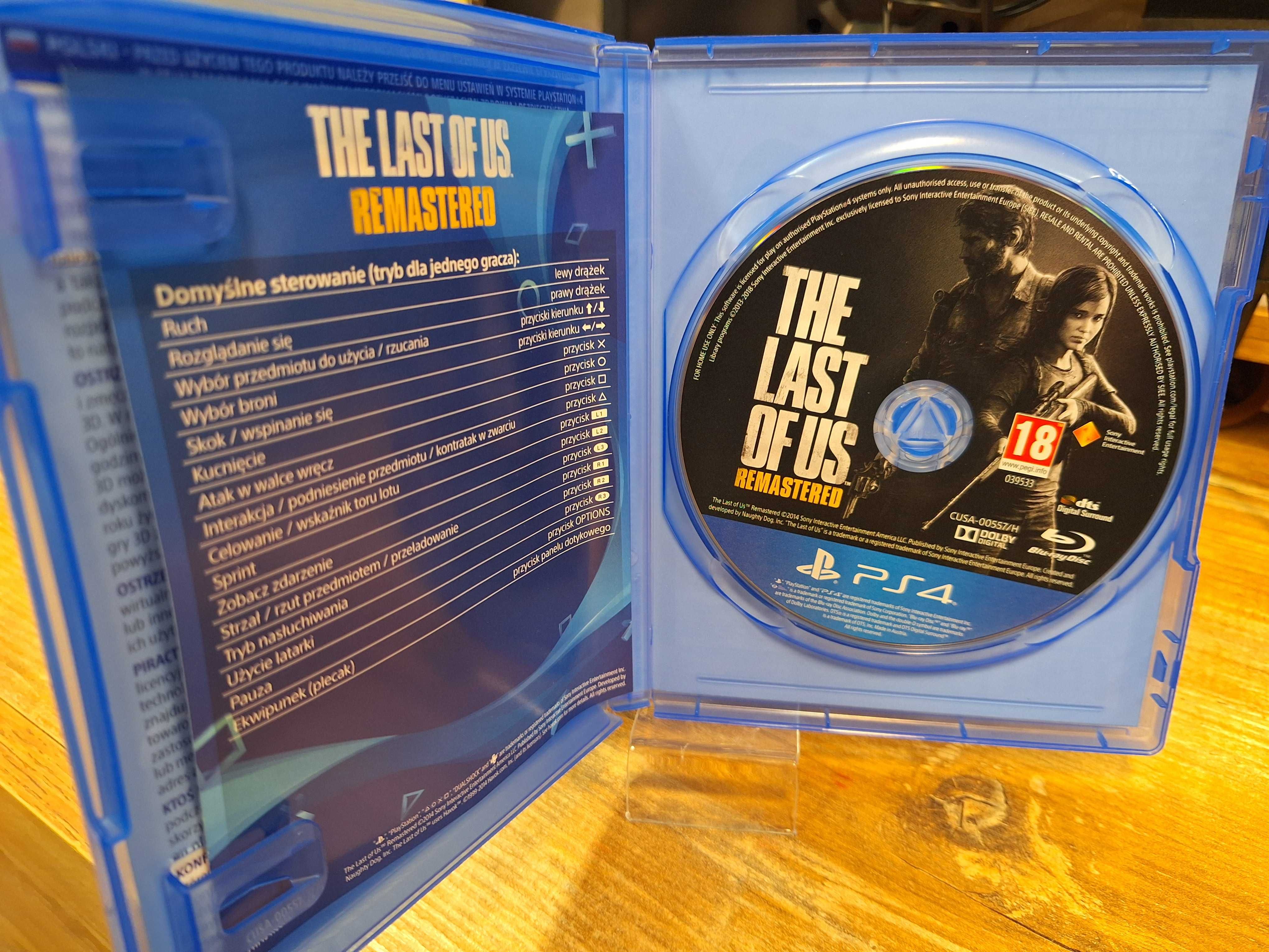 The Last of Us: Remastered PS4 Sklep Wysyłka Wymiana