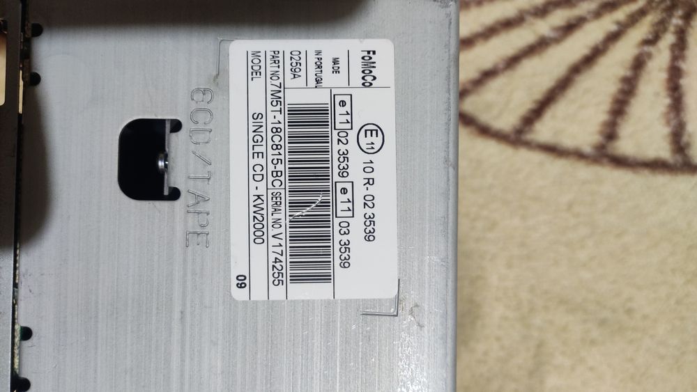 Продам штатную магнитолу Форд фокус 2