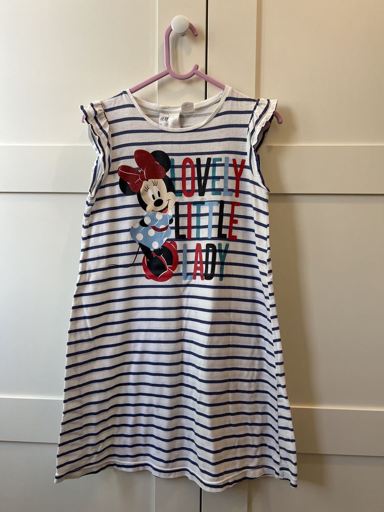 Sukienka Minnie H&M r.110/116, 4-6 lat