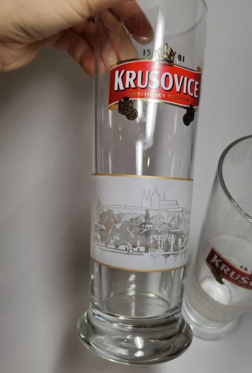 Келихи пивні Krusovice 2 шт.