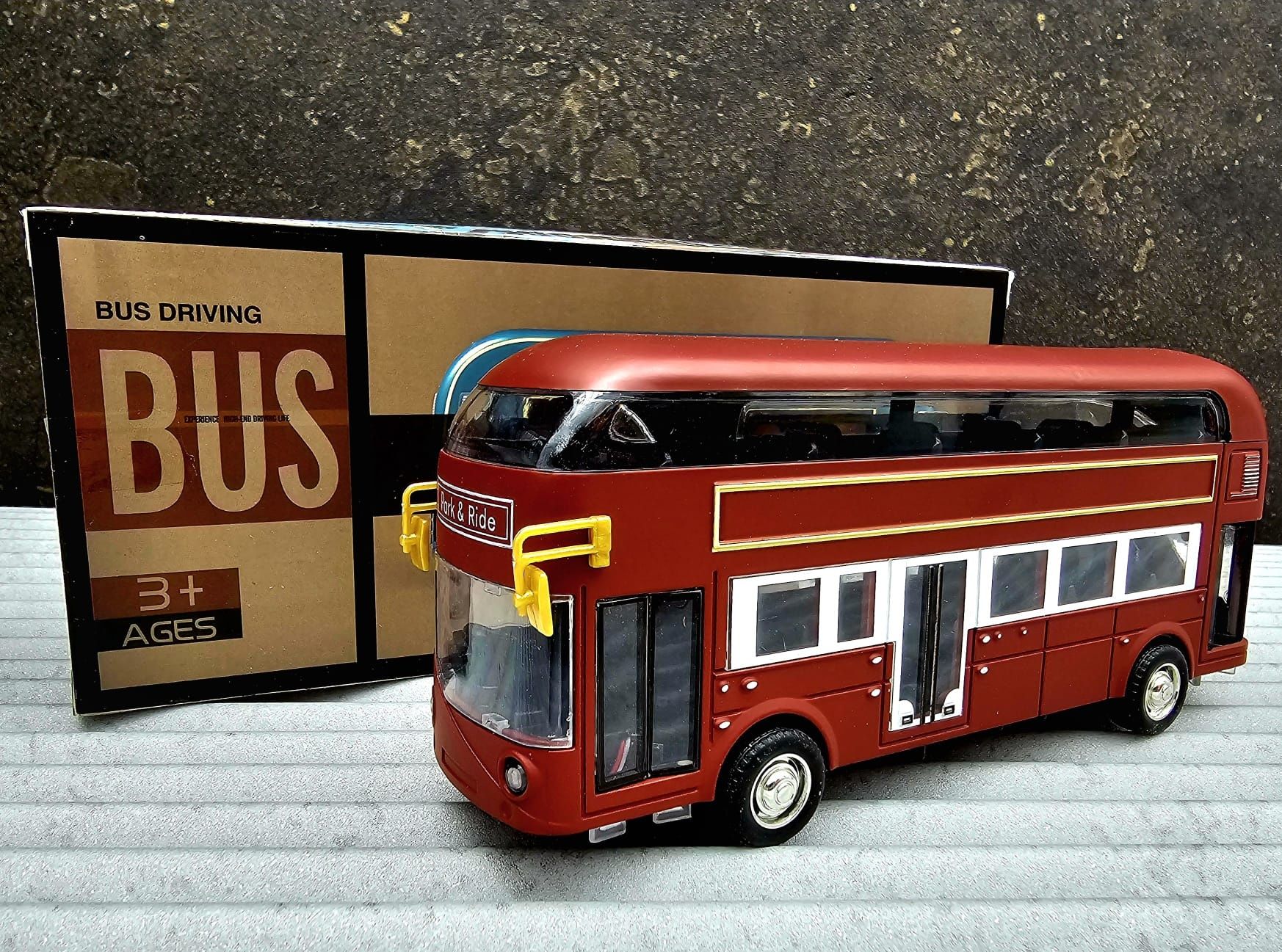 Nowy metalowy autobus zabawka dla dzieci światło dźwięk - zabawki