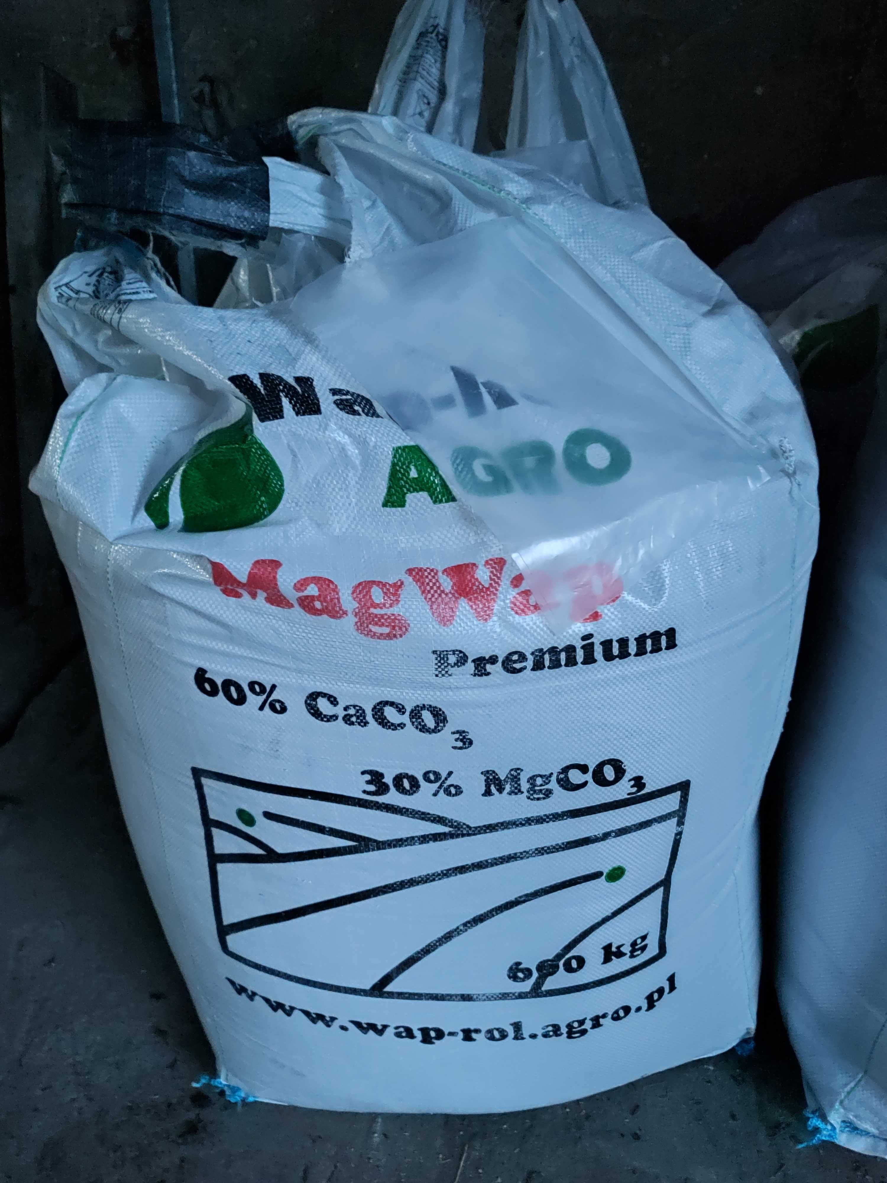 WAPNO MAGNEZOWE Agro Mag Wap premium , big bagi 600 kg. worek 40 kg.