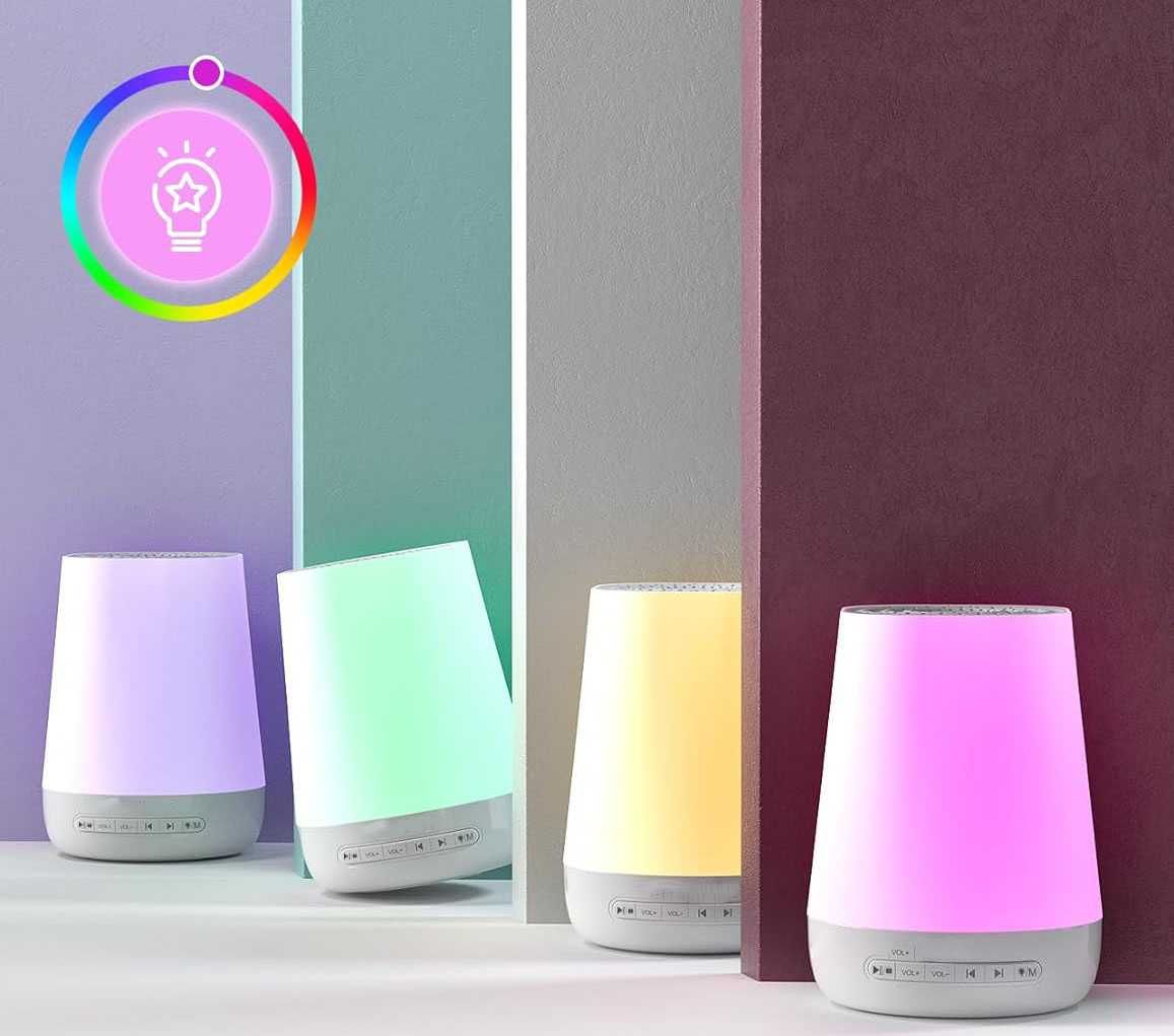 Lampka LED z Funckja Białego Szumu dla Dzieci Niemowląt od DianaUczy