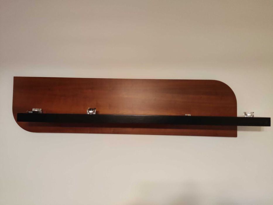 Móvel TV e prateleira suspensa para Sala de estar