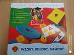 Gra edukacyjna wzory kolory menory 5+