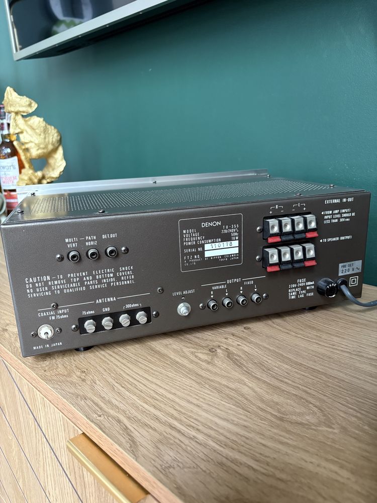 Flagowy tuner Denon TU-355 Vintage Solid State