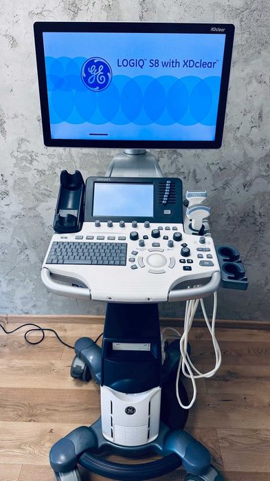 УЗД GE LOGIQ S8 XDclear 2.0 + 3 датчика  (2016 р.в.)