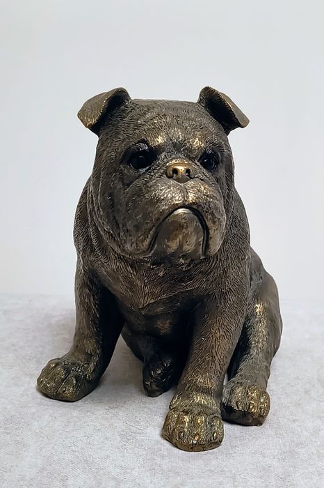Figurka buldoga z serii Leonardo Bronzer Reflections