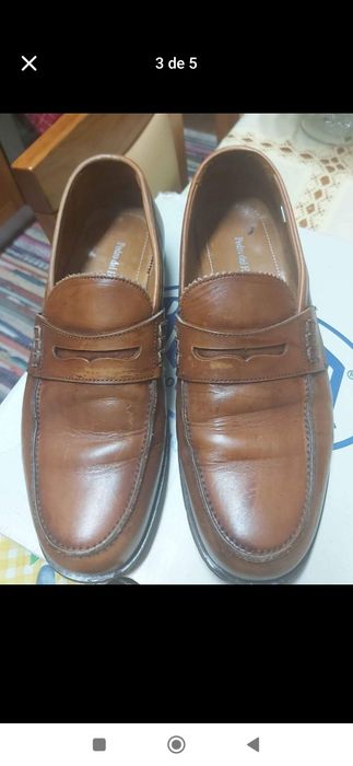 Sapatos em pele Del pierro n42