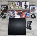 Sony PlayStation 3 Slim 320GB + pad + gry