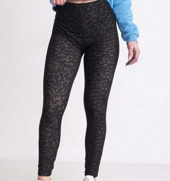 Лосины с узором двойные