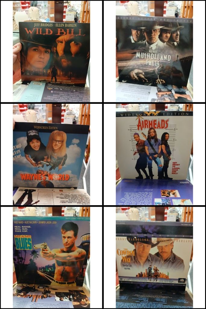 Kolekcja laserdisc 100 plyt